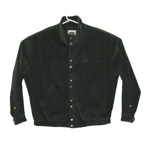 Avid Jacket Mens XL Coat Brown Bomber Tweed Combed Cotton Quilted Lining Vintage